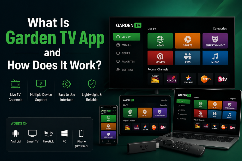 What Is Garden TV App and How Does It Work?