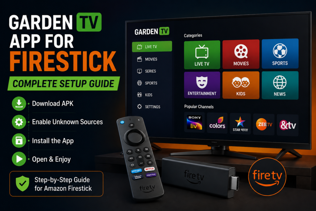 Garden TV App for Firestick: Complete Setup Guide