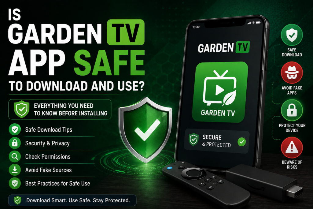 Is Garden TV App Safe to Download and Use?
